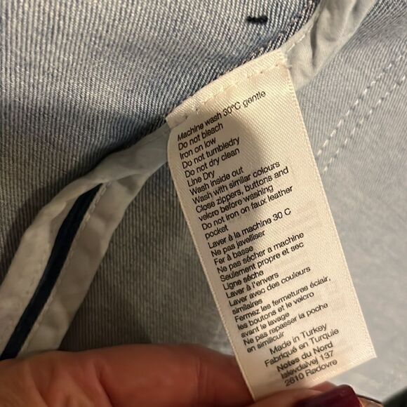 NOTES DU NORD Kayla Denim Jacket, size S! - Picture 11 of 11